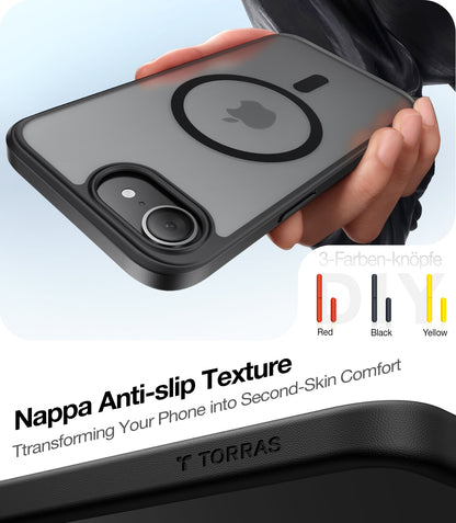 Ovitek MagSafe za Apple iPhone 17 Pro Max, Torras, Guardian, Prozoren