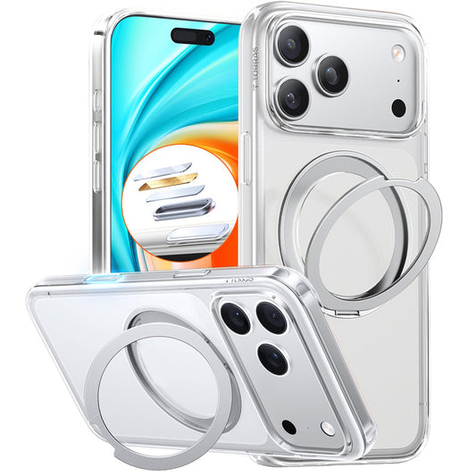 Ovitek MagSafe za Apple iPhone 17 Pro Max, Torras, Ostand Pro, Prozoren