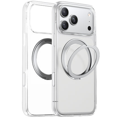 Ovitek MagSafe za Apple iPhone 17 Pro Max, Torras, Ostand Pro, Prozoren