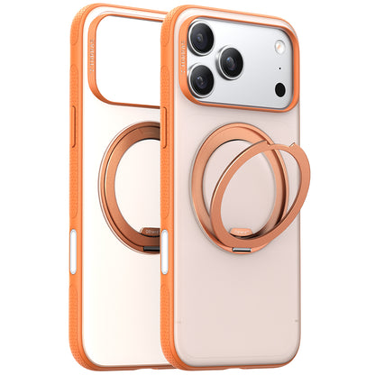 Ovitek MagSafe za Apple iPhone 17 Pro Max, Torras, Ostand R Fitness, Oranžen