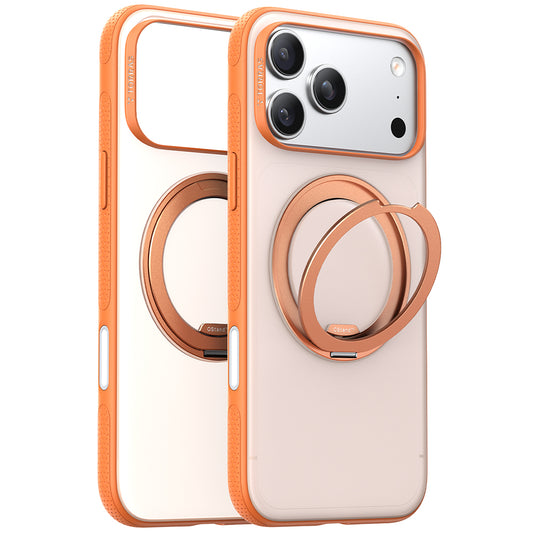 Ovitek MagSafe za Apple iPhone 17 Pro Max, Torras, Ostand R Fitness, Oranžen