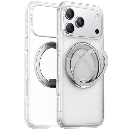 Ohišje MagSafe za Apple iPhone 17 Pro Max, Torras, Ostand R Fitness, Prozorno