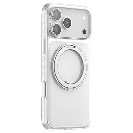 Ohišje MagSafe za Apple iPhone 17 Pro Max, Torras, Ostand R Fitness, Prozorno