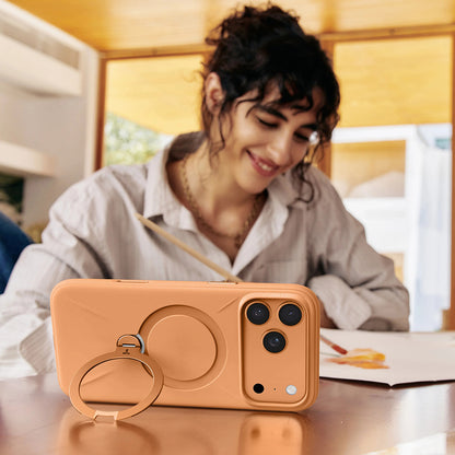 Ovitek MagSafe za Apple iPhone 17 Pro Max, Torras, QPRO Silicone, Svetlo modra