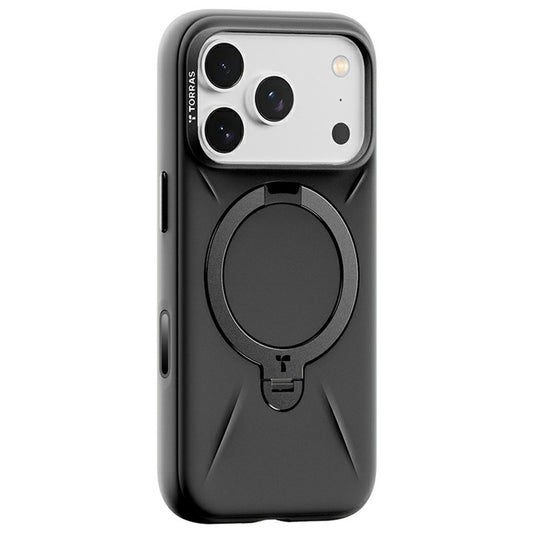 MagSafe ovitek za Apple iPhone 17 Pro Max, Torras, QPRO Silicone, Črna