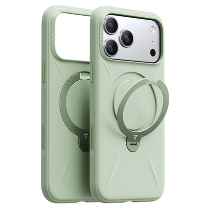 MagSafe Case for Apple iPhone 17 Pro Max, Torras, QPRO Silicone, Matcha Green