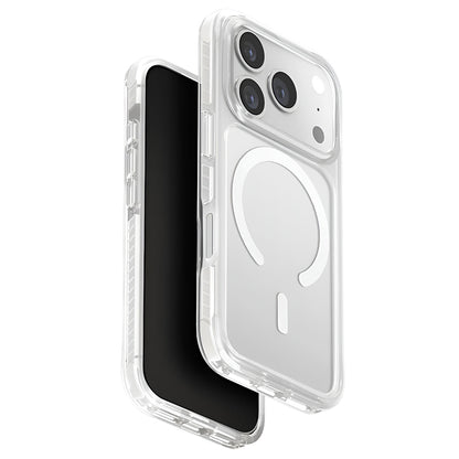 Ovitek MagSafe za Apple iPhone 17 Pro Max, UNIQ, Combat MagClick, Bela