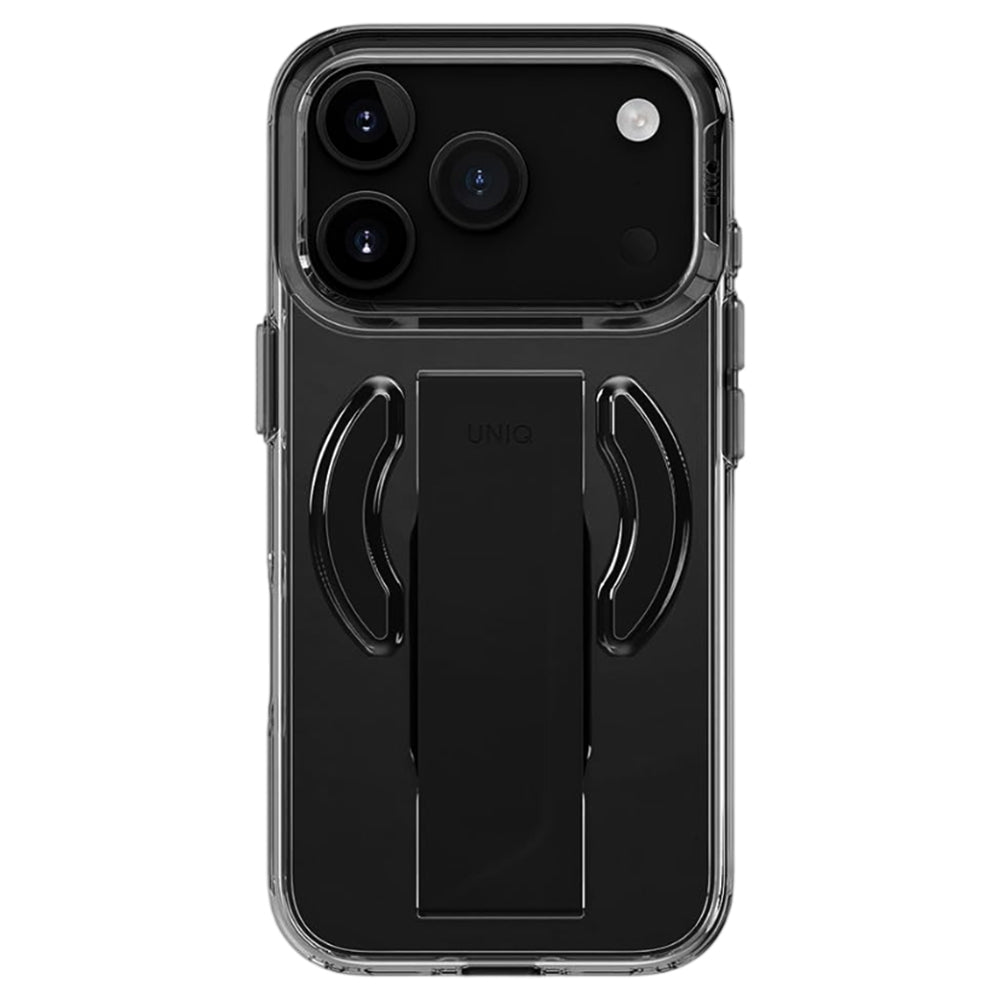 Ovitek MagSafe za Apple iPhone 17 Pro Max, UNIQ, Heldro Air MagClick, črn