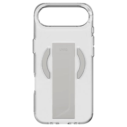 Ovitek MagSafe za Apple iPhone 17 Pro Max, UNIQ, Heldro Air MagClick, Prosojno Siva