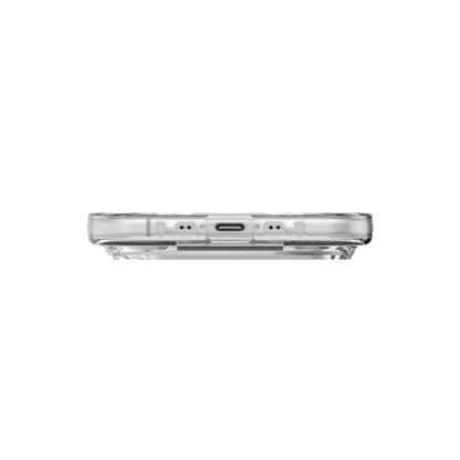 Ovitek MagSafe za Apple iPhone 17 Pro Max, UNIQ, Heldro Air MagClick, Prosojno Siva