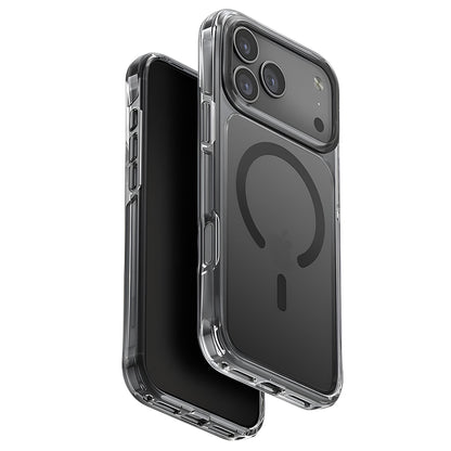 Ovitek MagSafe za Apple iPhone 17 Pro Max, UNIQ, LifePro Xtreme MagClick, Črn