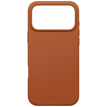 Ovitek MagSafe za Apple iPhone 17 Pro Max, UNIQ, Lino MagClick, Temno Oranžna