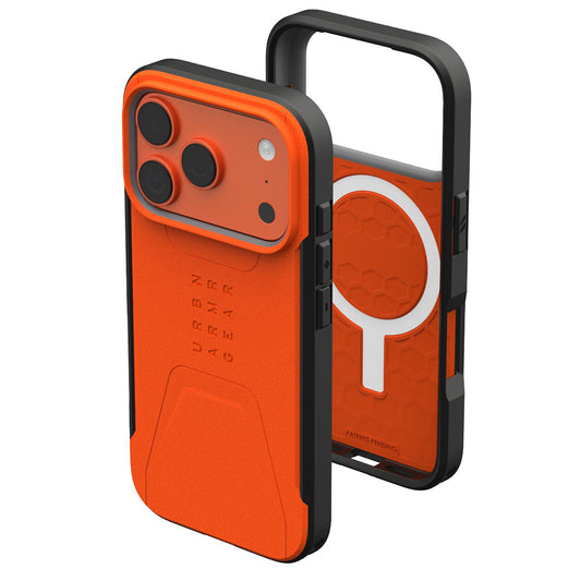 MagSafe ovitek za Apple iPhone 17 Pro Max, Urban Armor Gear, Civilian LT, oranžen