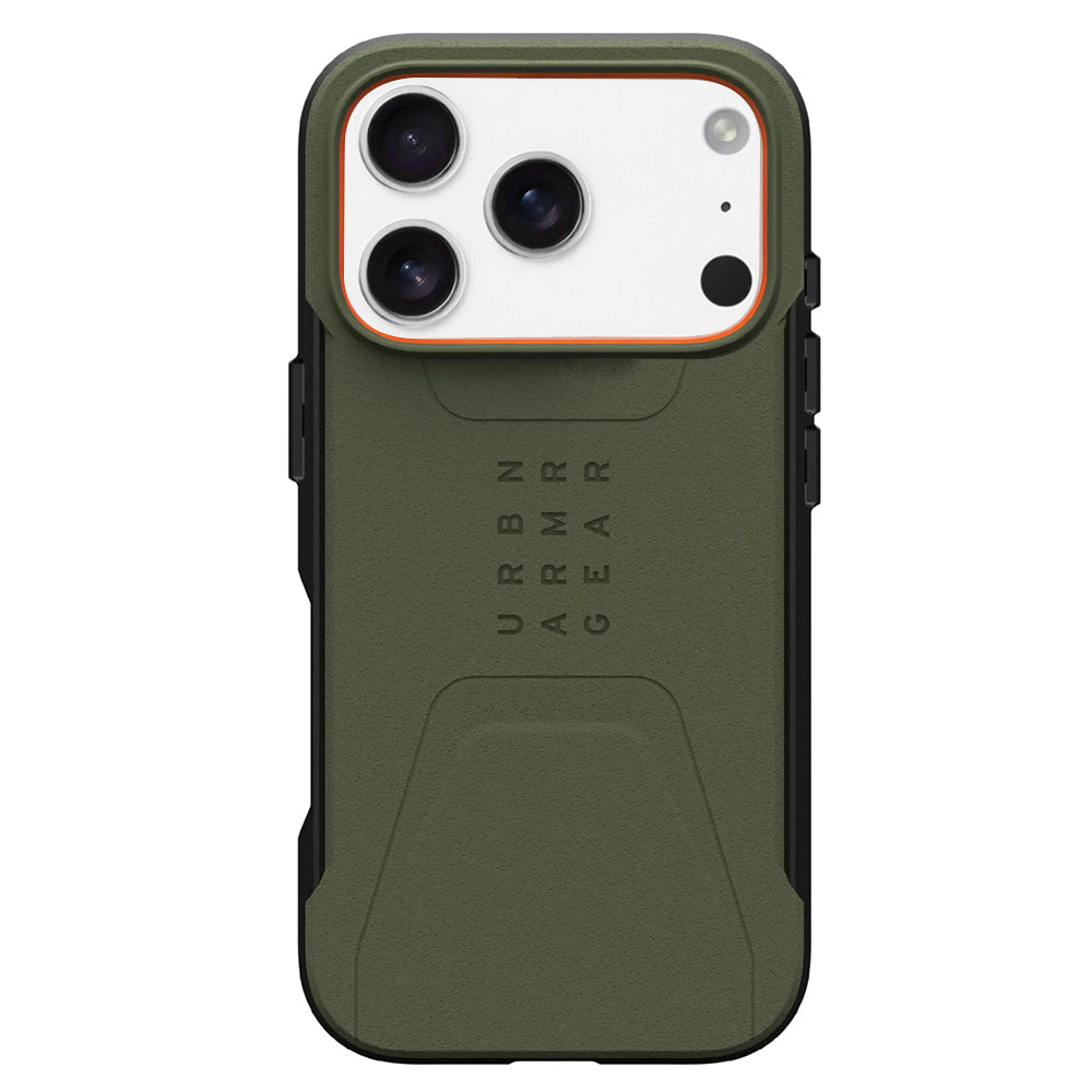 Ovitek MagSafe za Apple iPhone 17 Pro Max, Urban Armor Gear, Civilian, Zelen
