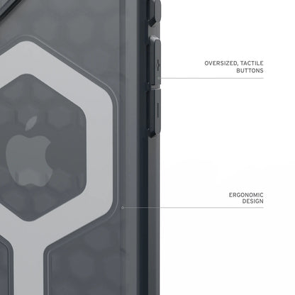 Ovitek MagSafe za Apple iPhone 17 Pro Max, Urban Armor Gear, Essential Armor, Siv