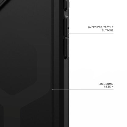 Ovitek MagSafe za Apple iPhone 17 Pro Max, Urban Armor Gear, Essential Armor, Črn