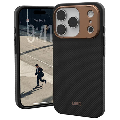 MagSafe ovitek za Apple iPhone 17 Pro Max, Urban Armor Gear, Fibr Armr, Črno bronast