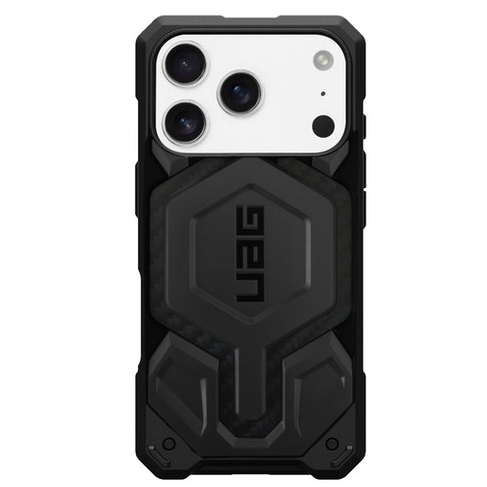 Ovitek MagSafe za Apple iPhone 17 Pro Max, Urban Armor Gear, Monarch Pro Carbon, Črn