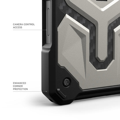 Ovitek MagSafe za Apple iPhone 17 Pro Max, Urban Armor Gear, Monarch Pro, Siv