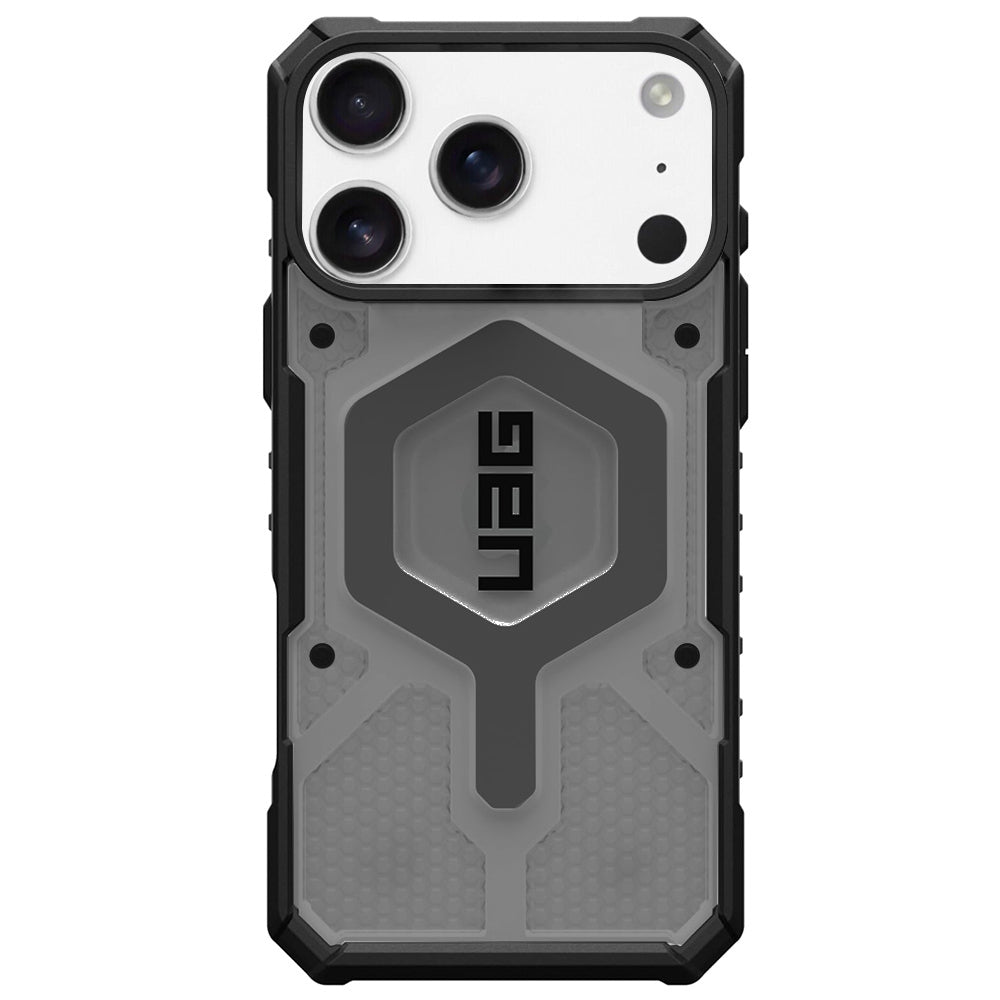 Ovitek MagSafe za Apple iPhone 17 Pro Max, Urban Armor Gear, Pathfinder Clear, Siv