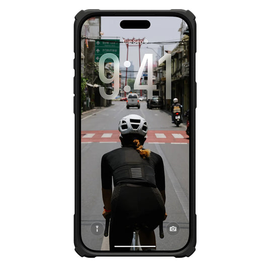 Ovitek MagSafe za Apple iPhone 17 Pro Max, Urban Armor Gear, Plasma XTE, Prozorno črn