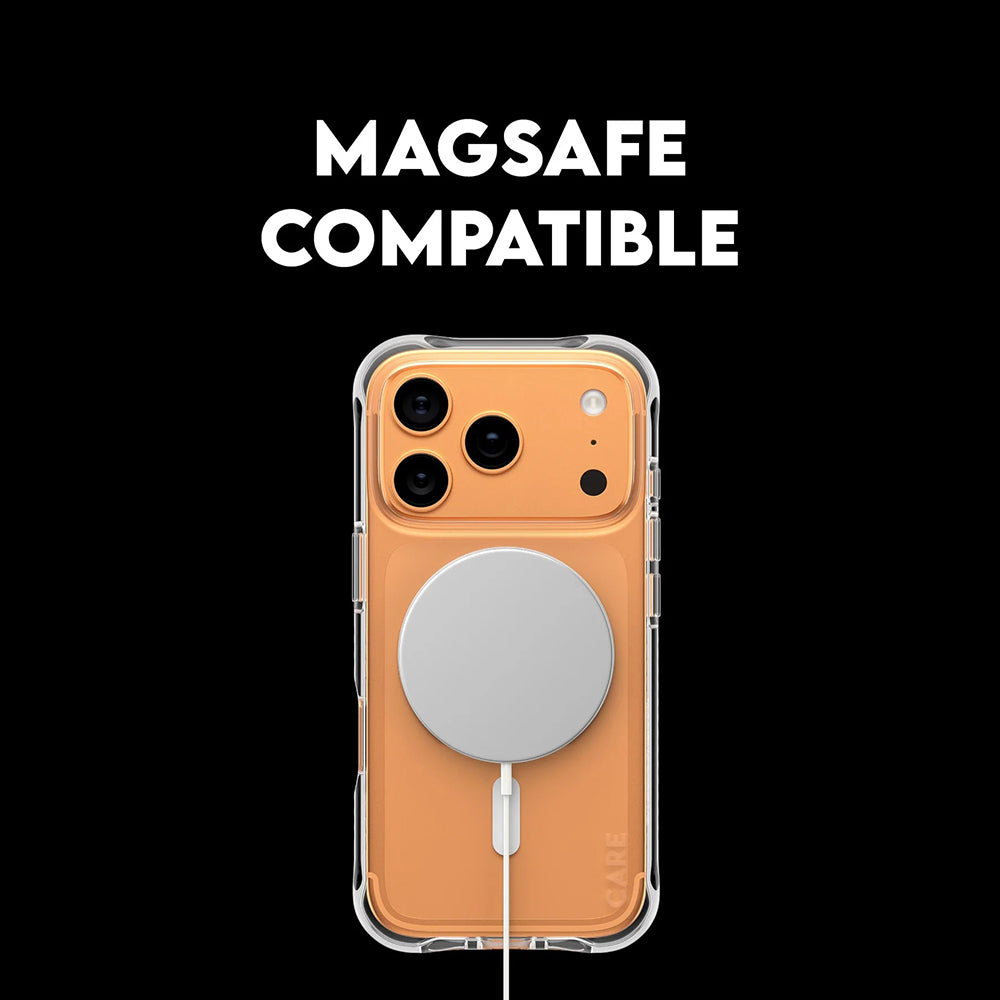 Ovitek MagSafe za Apple iPhone 17 Pro, PanzerGlass, Modno Oskrbovan, Prozorno Bel