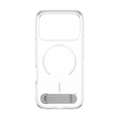 Ovitek MagSafe za Apple iPhone 17 Pro, PanzerGlass, s funkcijo stojala, prozoren