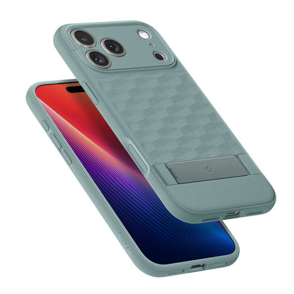 Ovitek MagSafe za Apple iPhone 17 Pro, Spigen, Caseology Parallax S, Zelen