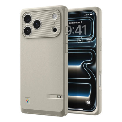 MagSafe ovitek za Apple iPhone 17 Pro, Spigen, Classic LS, krem