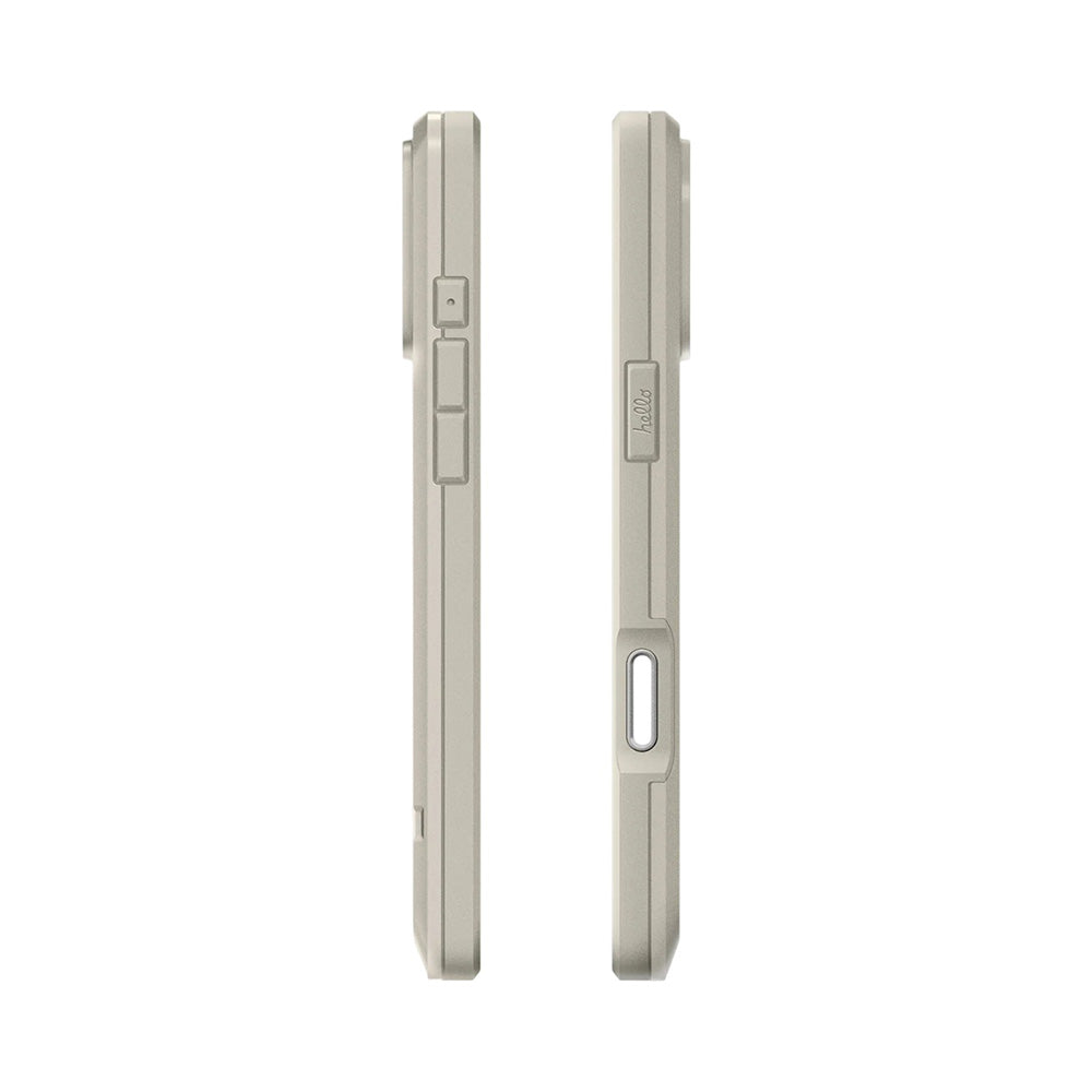 MagSafe ovitek za Apple iPhone 17 Pro, Spigen, Classic LS, krem