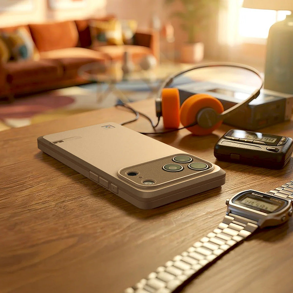 MagSafe ovitek za Apple iPhone 17 Pro, Spigen, Classic LS, krem