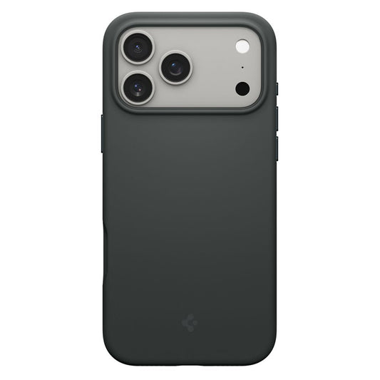 Ovitek MagSafe za Apple iPhone 17 Pro, Spigen, Silicone Fit, Zelen