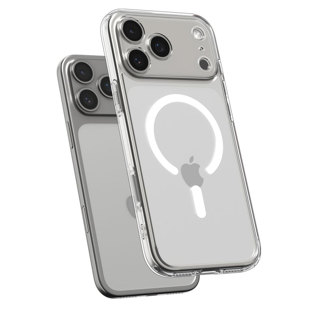 Ovitek MagSafe za Apple iPhone 17 Pro, Spigen, Ultra Hybrid, Bel