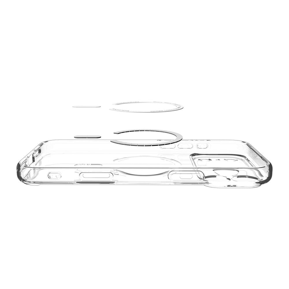 Ovitek MagSafe za Apple iPhone 17 Pro, Spigen, Ultra Hybrid, Siv