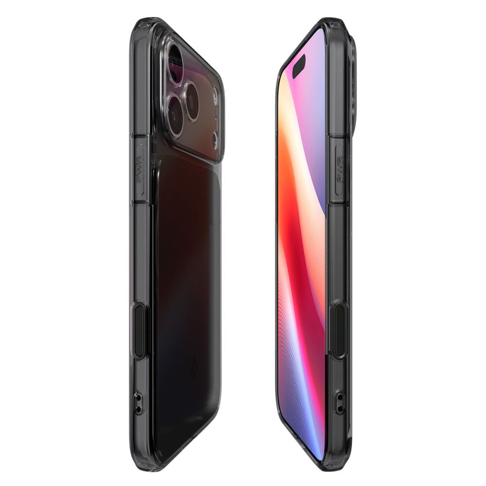 Ovitek MagSafe za Apple iPhone 17 Pro, Spigen, Ultra Hybrid T, Mat Črn