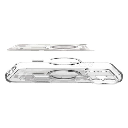 Ovitek MagSafe za Apple iPhone 17 Pro, Spigen, Ultra Hybrid Zero One, Bela