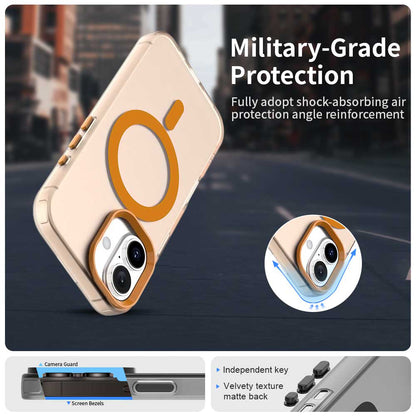 MagSafe ovitek za Apple iPhone 17 Pro, Techsuit, CandyCase, Oranžen