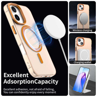 MagSafe ovitek za Apple iPhone 17 Pro, Techsuit, CandyCase, Oranžen