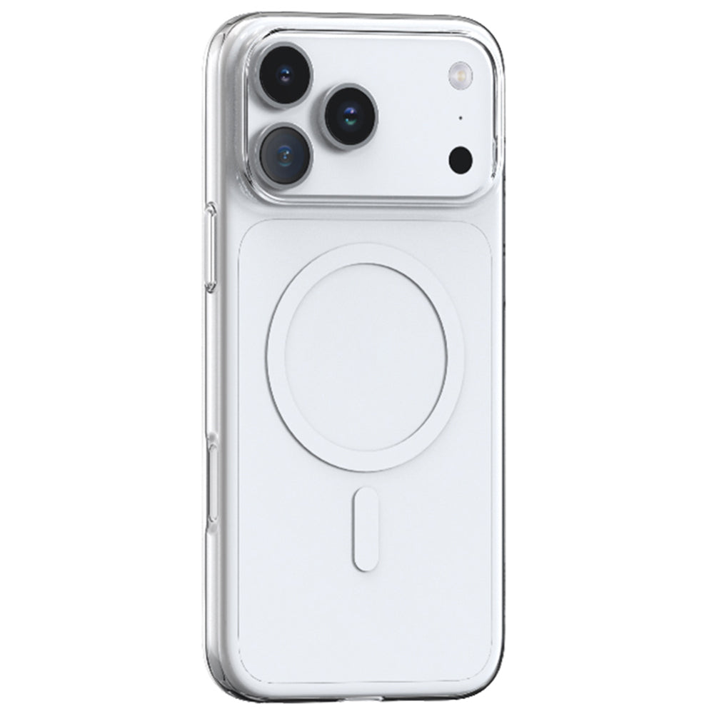 Ovitek MagSafe za Apple iPhone 17 Pro, Torras, SlimFit, Prozoren
