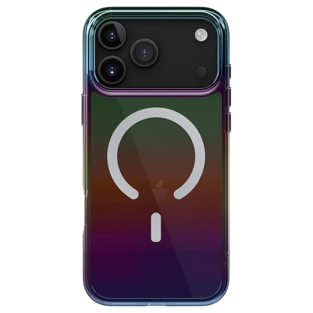 Ovitek MagSafe za Apple iPhone 17 Pro, UNIQ, Iridescia MagClick, Aurora