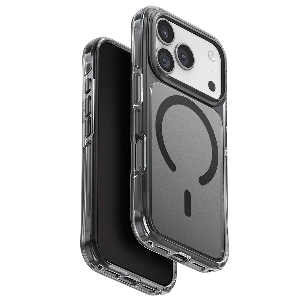 Ovitek MagSafe za Apple iPhone 17 Pro, UNIQ, LifePro Xtreme MagClick, Črn