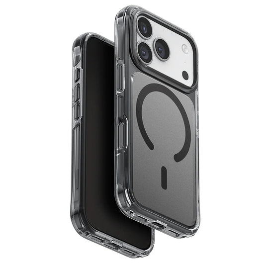 Ovitek MagSafe za Apple iPhone 17 Pro, UNIQ, LifePro Xtreme MagClick, Črn