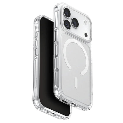 Ovitek MagSafe za Apple iPhone 17 Pro, UNIQ, LifePro Xtreme MagClick, Prozoren