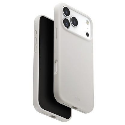 Ovitek MagSafe za Apple iPhone 17 Pro, UNIQ, Lino MagClick, Siv