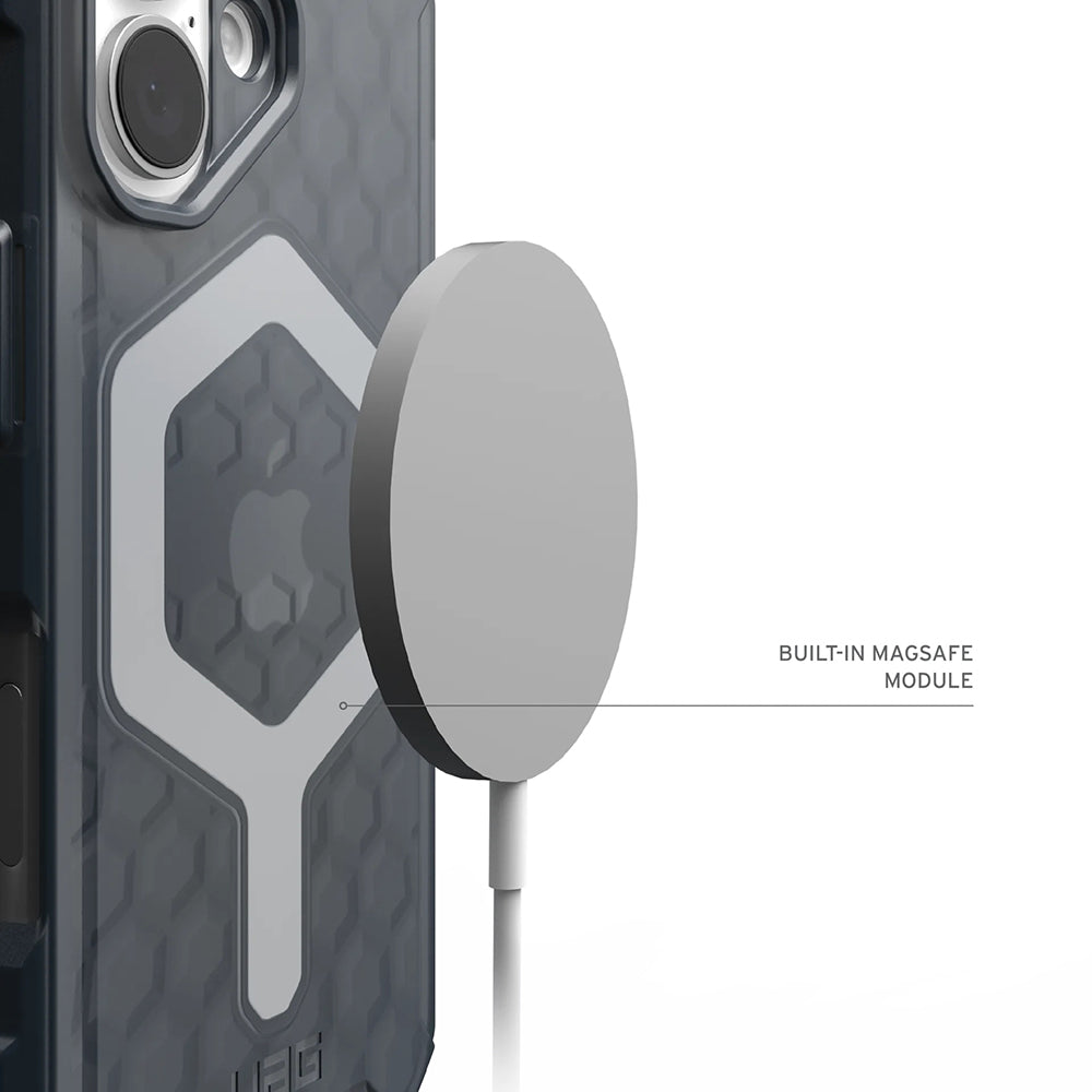 Ovitek MagSafe za Apple iPhone 17 Pro, Urban Armor Gear, Essential Armor, Siv