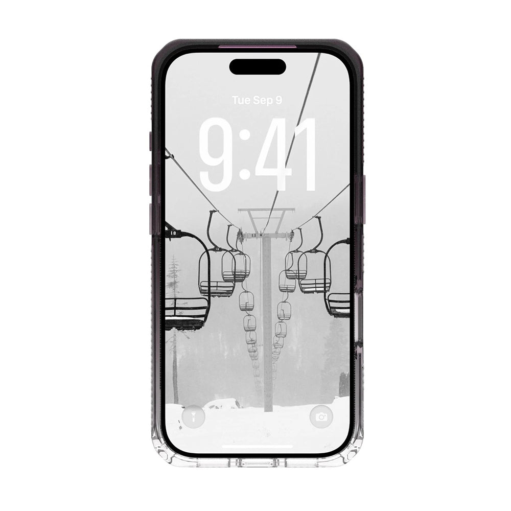 Ovitek MagSafe za Apple iPhone 17 Pro, Urban Armor Gear, Plyo, Prozorno črn