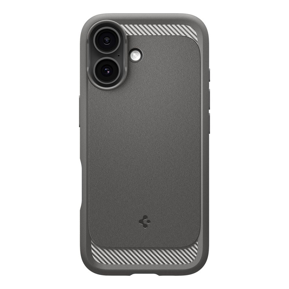 Ovitek MagSafe za Apple iPhone 17, Spigen, Rugged Armor, Siva