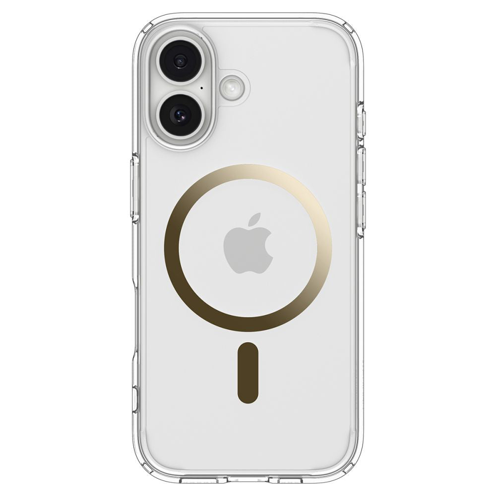 MagSafe Case for Apple iPhone 17, Spigen, Ultra Hybrid, Transparent Gold