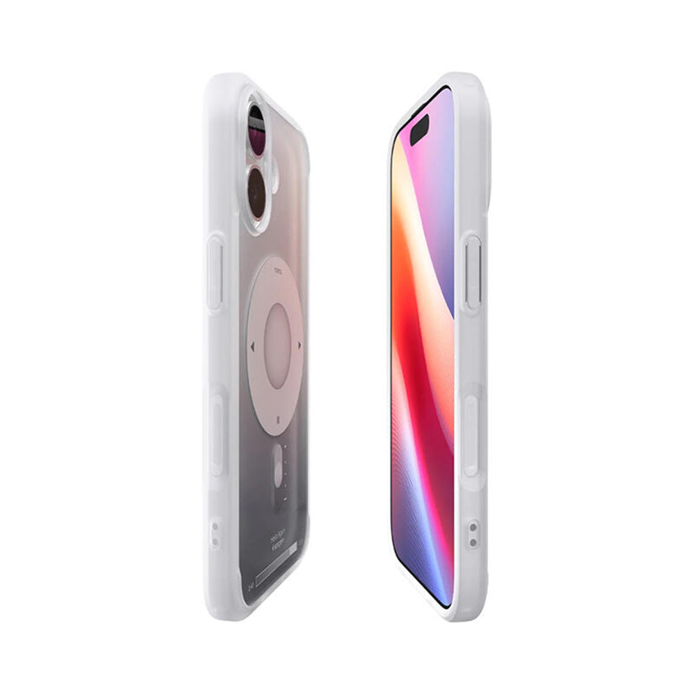 Ovitek MagSafe za Apple iPhone 17, Spigen, Ultra Hybrid Classic, Srebrn.