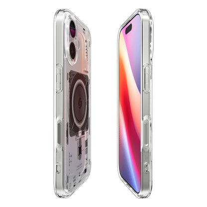 Ovitek MagSafe za Apple iPhone 17, Spigen, Ultra Hybrid Neo One, Prozoren